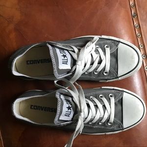 Grey Converse sneakers